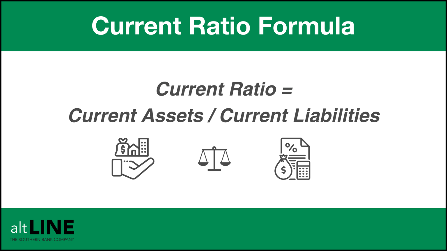 Current Ratio: What It Is, Formula, and How It Works | altLINE