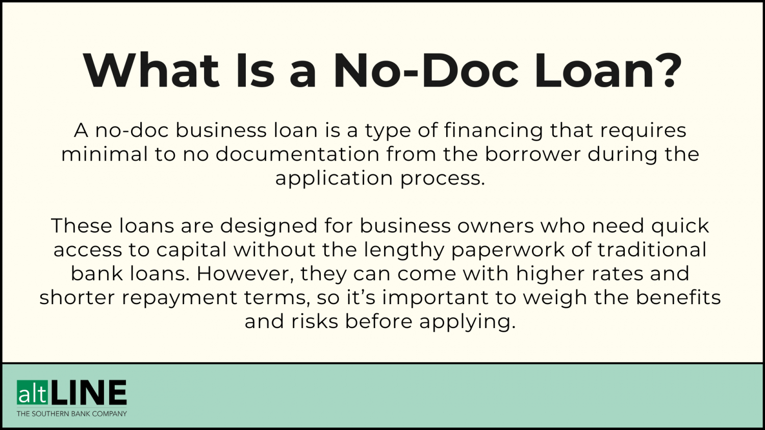 What Are No-Doc Loans & How Do You Get One? | altLINE