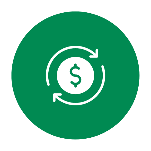 green icon representing working capital