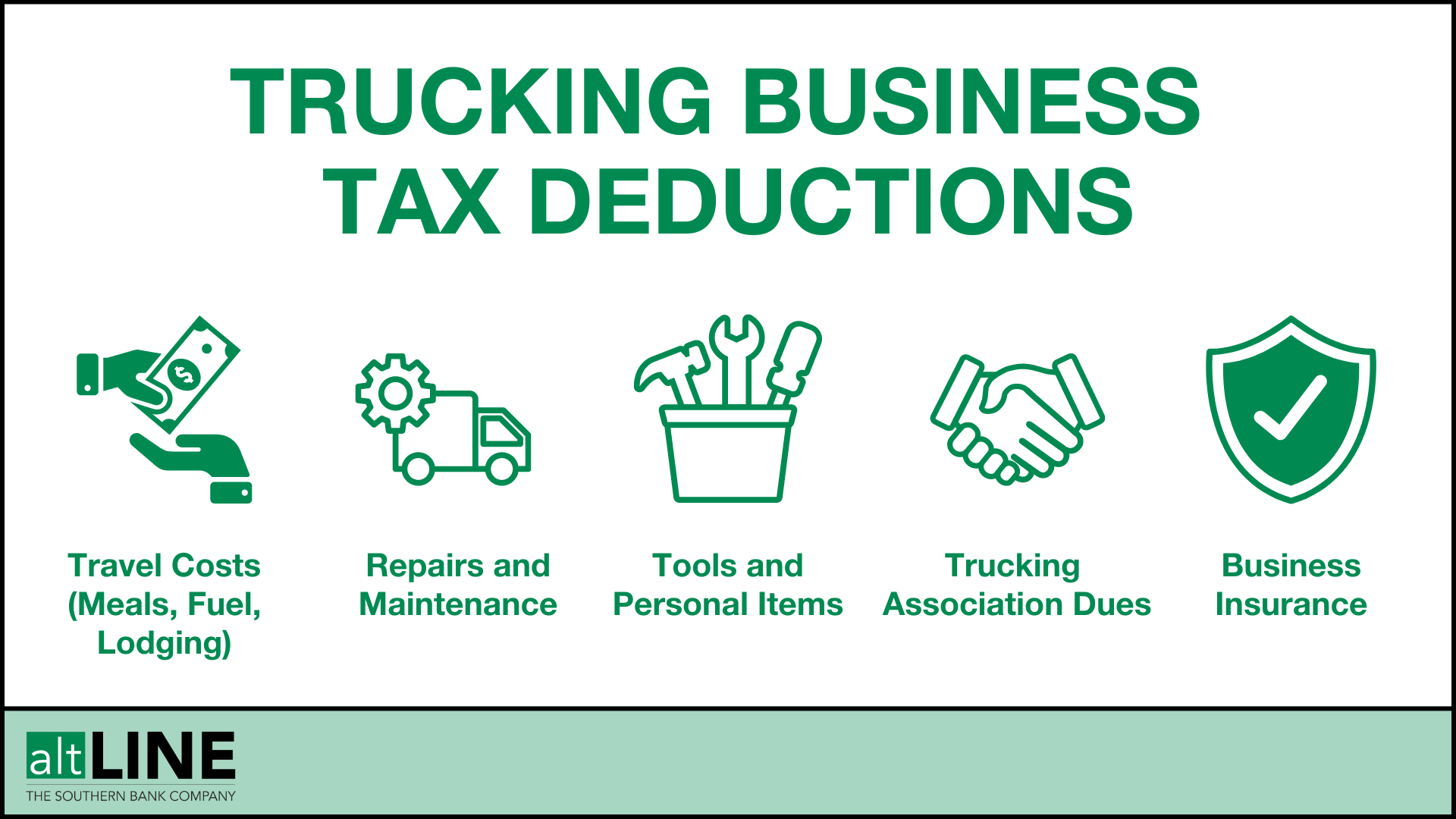 Trucking Business Tax Deductions