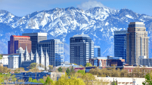 Salt Lake City skyline