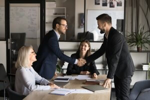 C2C Employment in Staffing Handshake