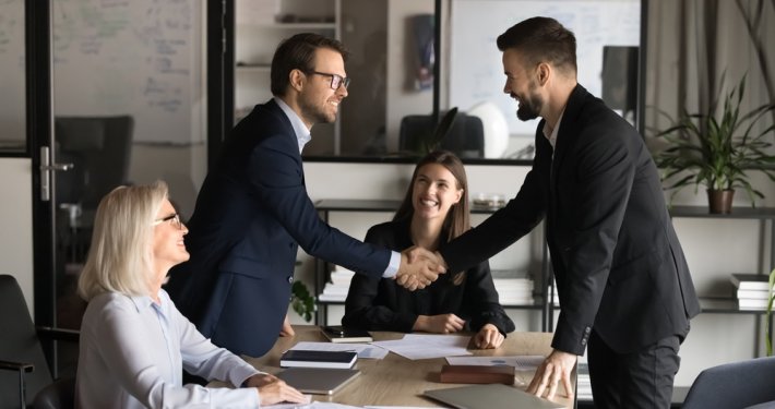C2C Employment in Staffing Handshake